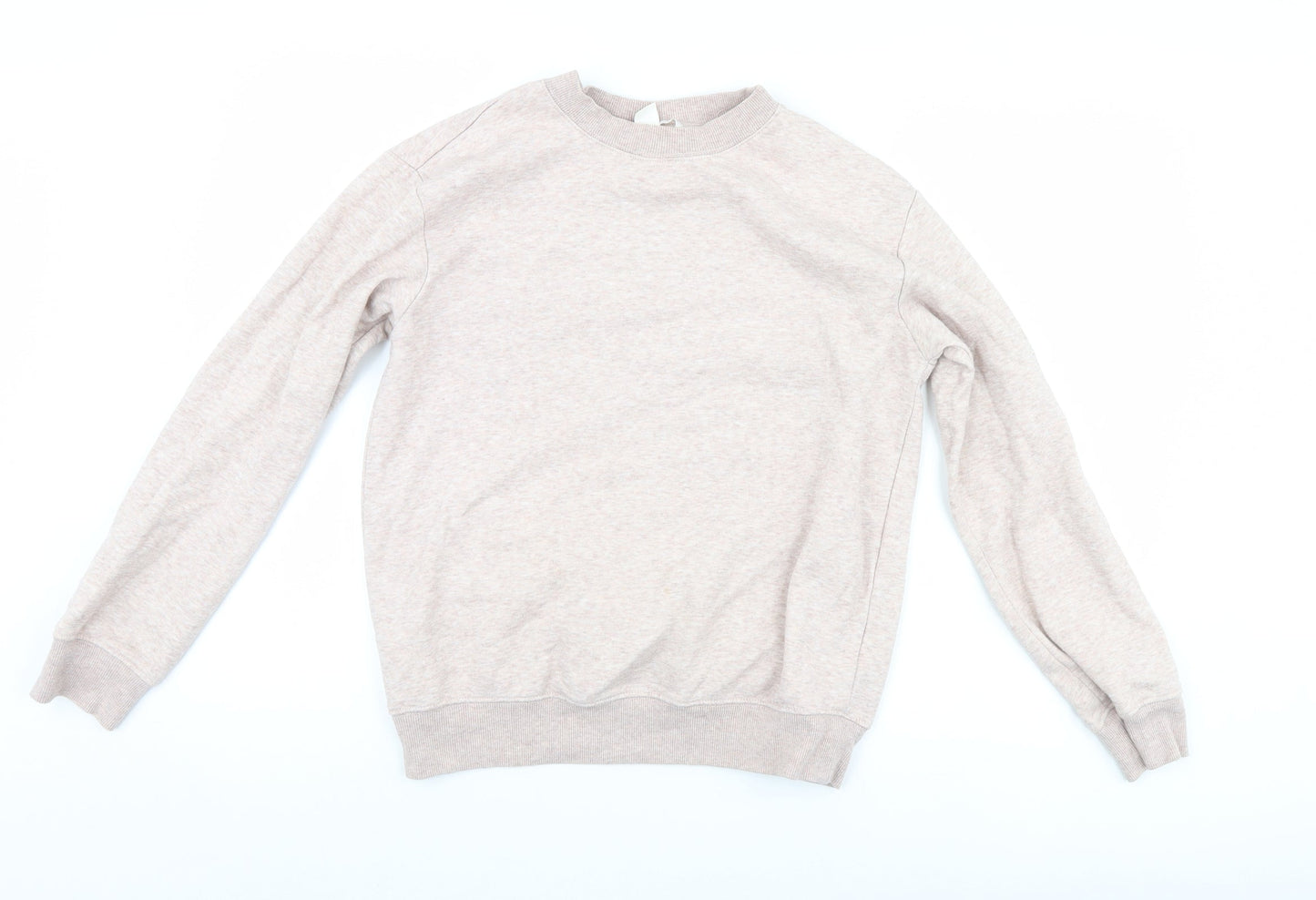 H&M Womens Pink   Pullover Sweatshirt Size XS