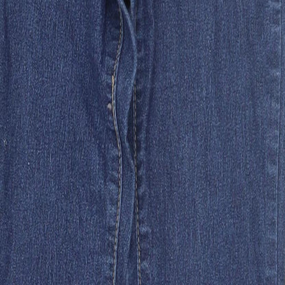 Denim & Co. Womens Black   Skinny Jeans Size 6 L31 in