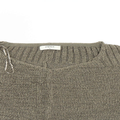 Womens UK Size M Matalan Green Pullover Jumper