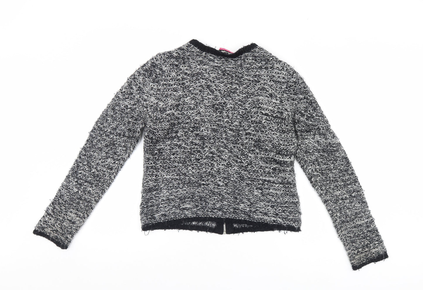 Womens UK Size S arista Black Cardigan Jumper