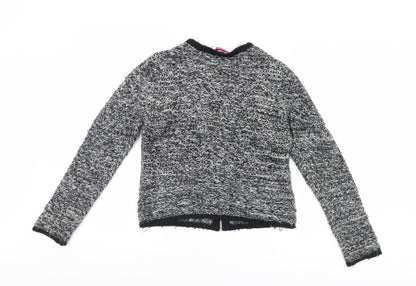 Womens UK Size S arista Black Cardigan Jumper