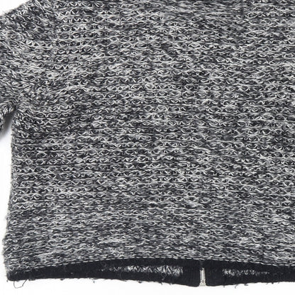 Womens UK Size S arista Black Cardigan Jumper