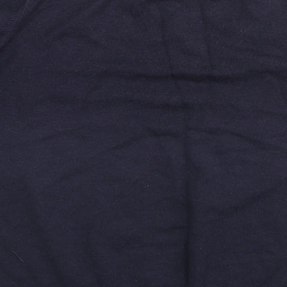 Marks and Spencer Mens Blue   Henley Jumper Size L