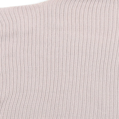 Womens UK Size M New Look Pink Henley Jumper
