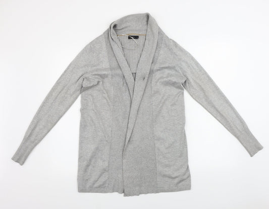 Womens UK Size 10 M&Co Grey Cardigan Jumper