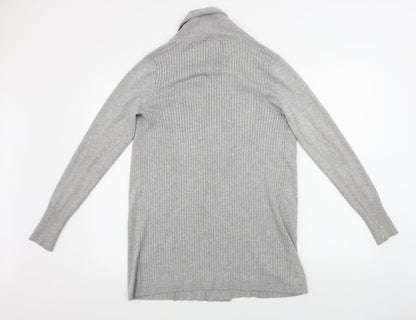 Womens UK Size 10 M&Co Grey Cardigan Jumper