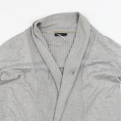 Womens UK Size 10 M&Co Grey Cardigan Jumper