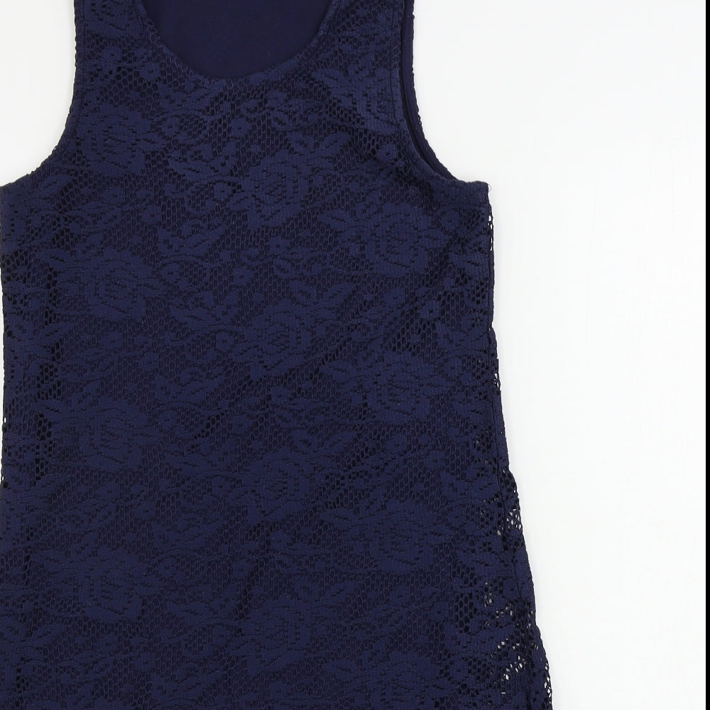 George Womens Blue   A-Line  Size 8