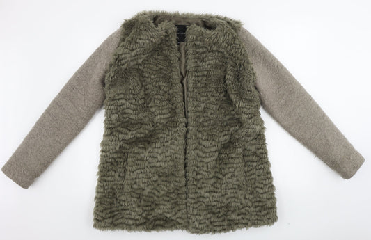 New Look  Womens Beige   Jacket Coat Size 10