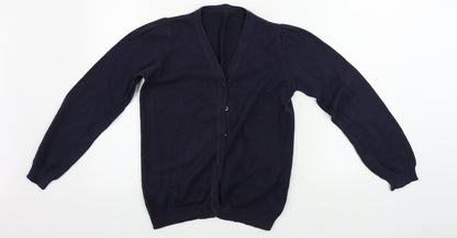 pep&co Boys Blue   Cardigan Jumper Size 10-11 Years