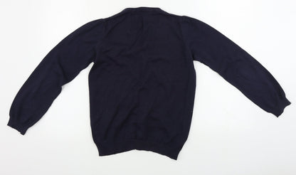 pep&co Boys Blue   Cardigan Jumper Size 10-11 Years