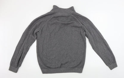 Weatherproof  Mens Grey   Henley Jumper Size L