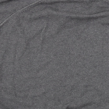 Weatherproof  Mens Grey   Henley Jumper Size L