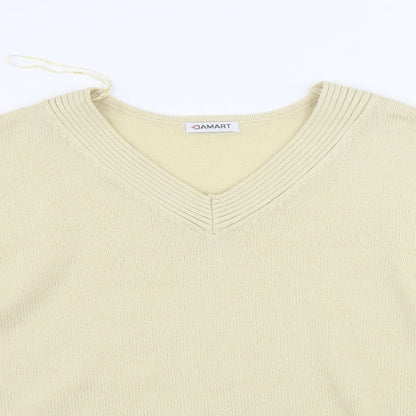 Womens UK Size 14 DAMART Ivory Pullover Jumper