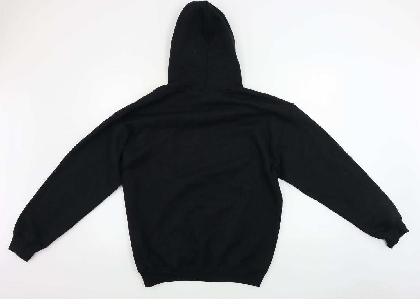 Mens UK Size M Gildan Blue Pullover Hoodie