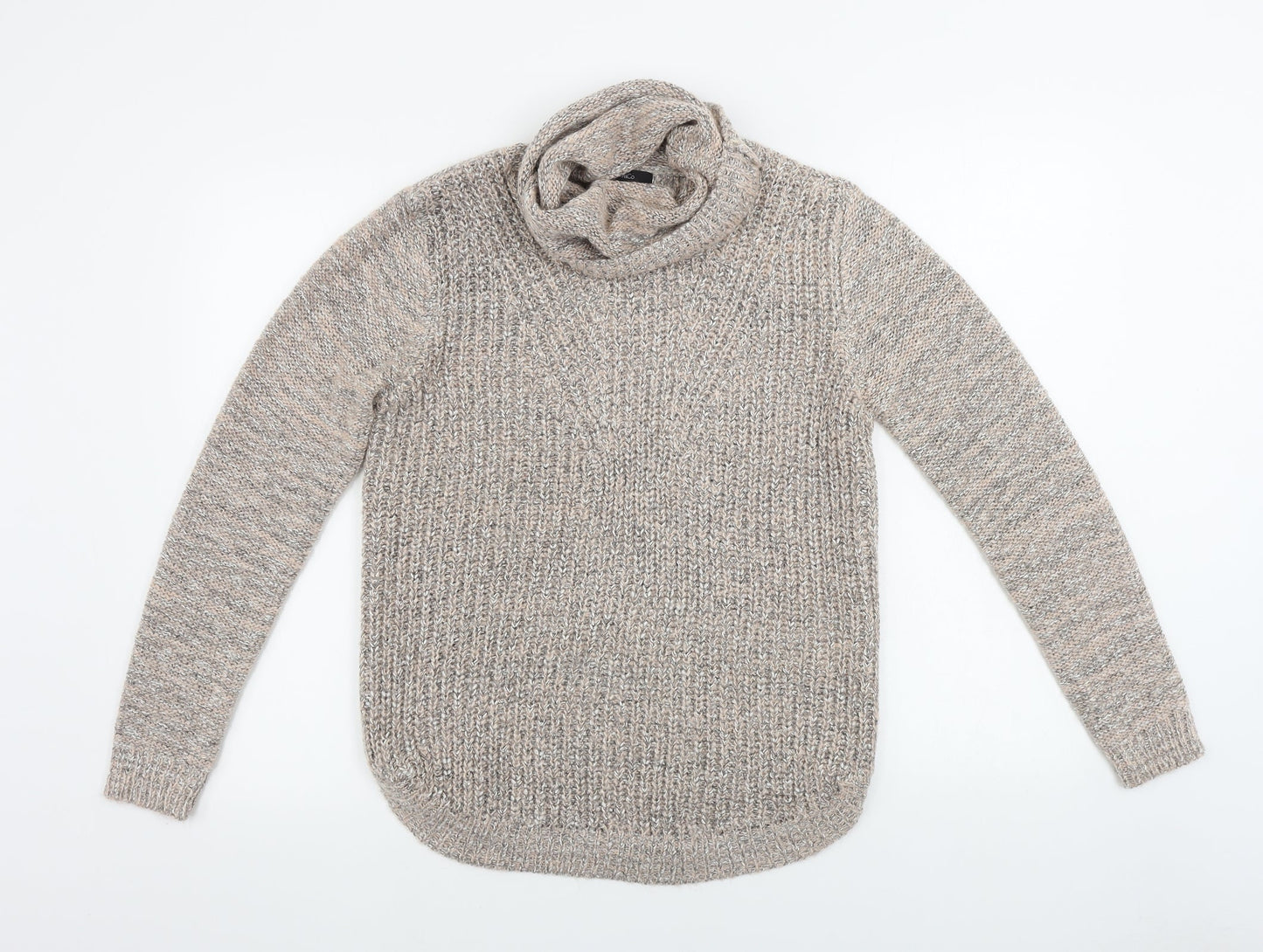Womens UK Size 10 M&Co Pink Pullover Jumper