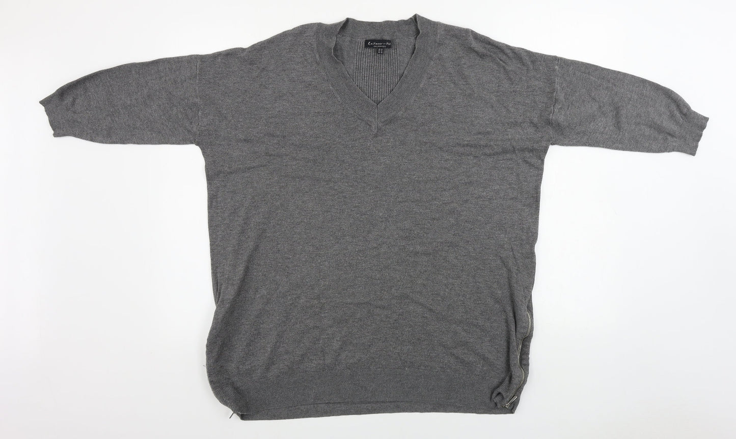 F&F  Womens Grey   Pullover Jumper Size 14