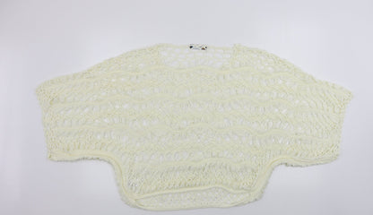 Kaleidoscope  Womens Ivory   Pullover Jumper Size 14