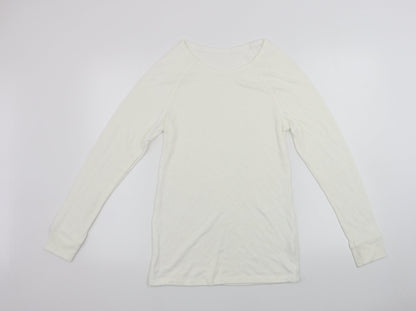 Marks and Spencer  Womens Ivory   Pullover Jumper Size 14