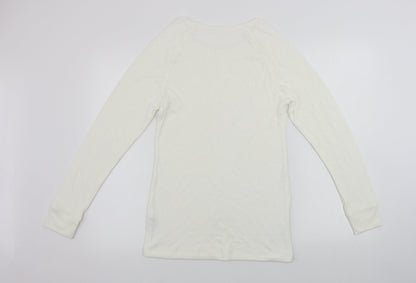 Marks and Spencer  Womens Ivory   Pullover Jumper Size 14