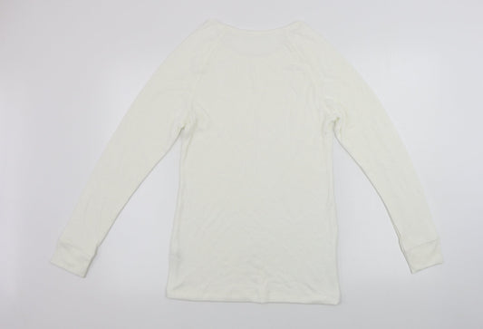 Marks and Spencer  Womens Ivory   Pullover Jumper Size 14
