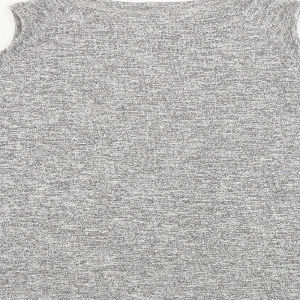 Womens UK Size 12 Papaya Grey Pullover Jumper