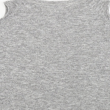 Womens UK Size 12 Papaya Grey Pullover Jumper