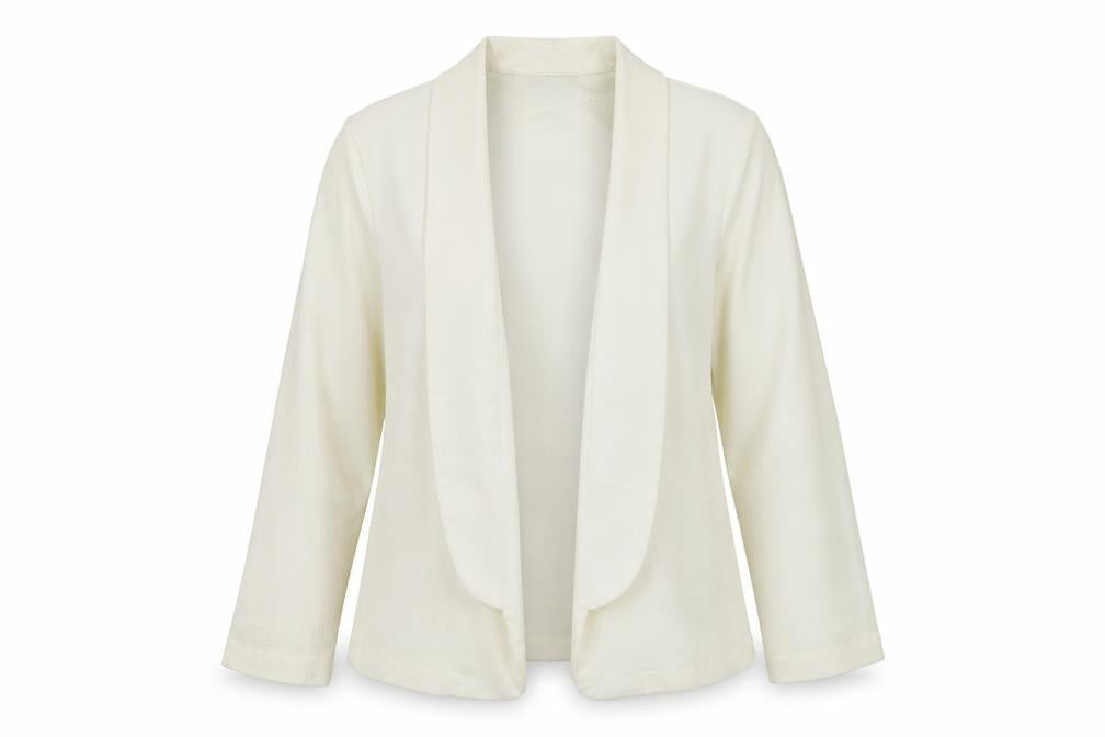 Womens UK Size 12 F&F Regular Ivory Blazer