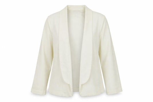 Womens UK Size 12 F&F Regular Ivory Blazer