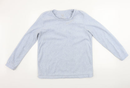 Womens UK Size M love to lounge Blue Pullover Jumper