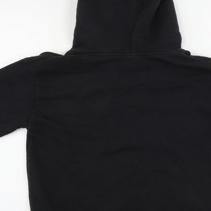 Fruit of the Loom  Boys Black   Pullover Hoodie Size 9-10 Years