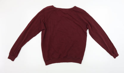Womens UK Size 14 Atmosphere Brown Pullover Jumper