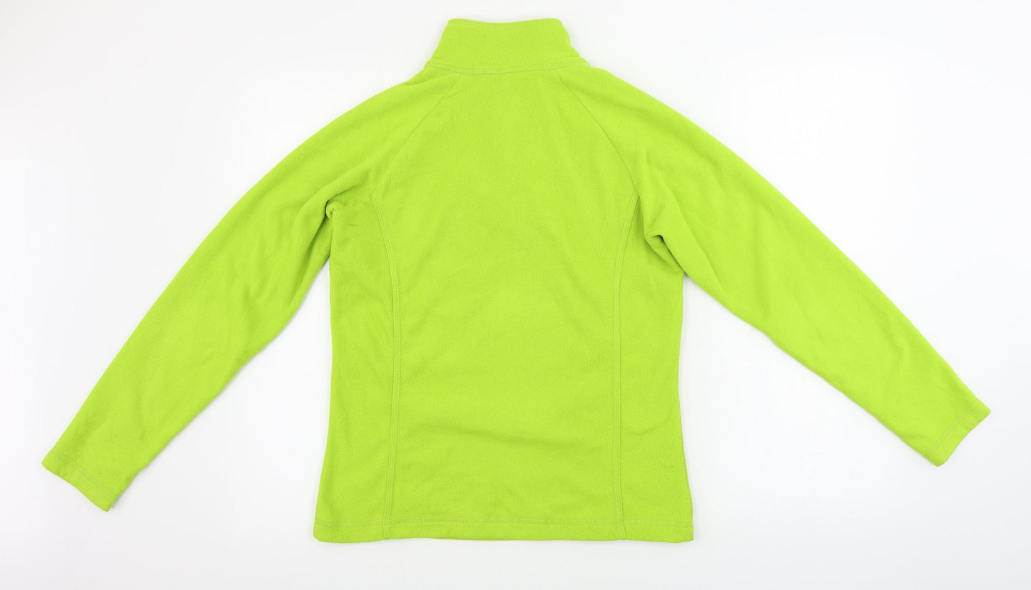 Crane Mens Green   Henley Jumper Size S