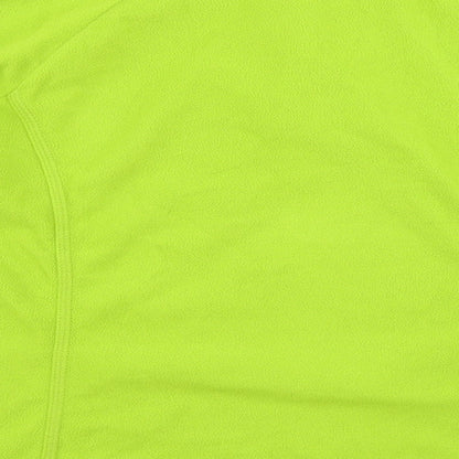 Crane Mens Green   Henley Jumper Size S