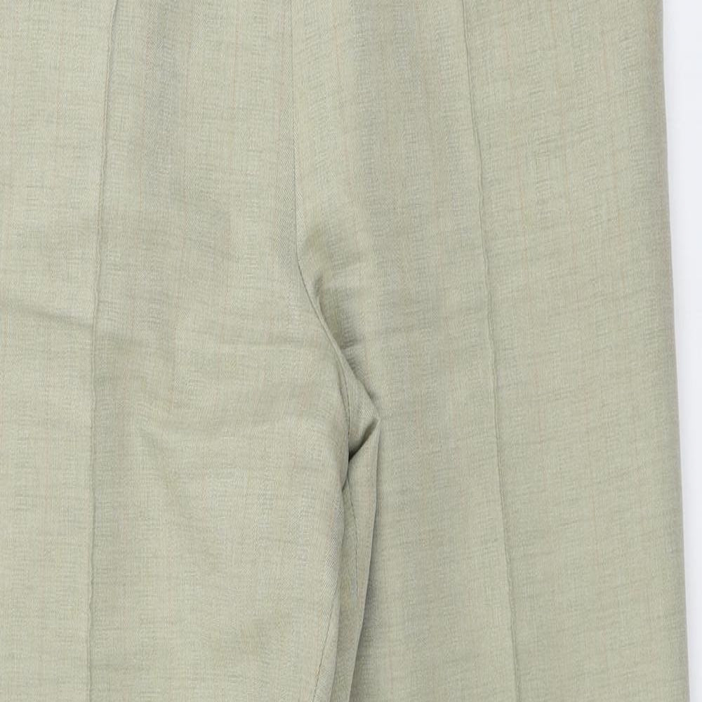 Womens UK Size 14 Marks and Spencer Regular Fit  Beige Trousers