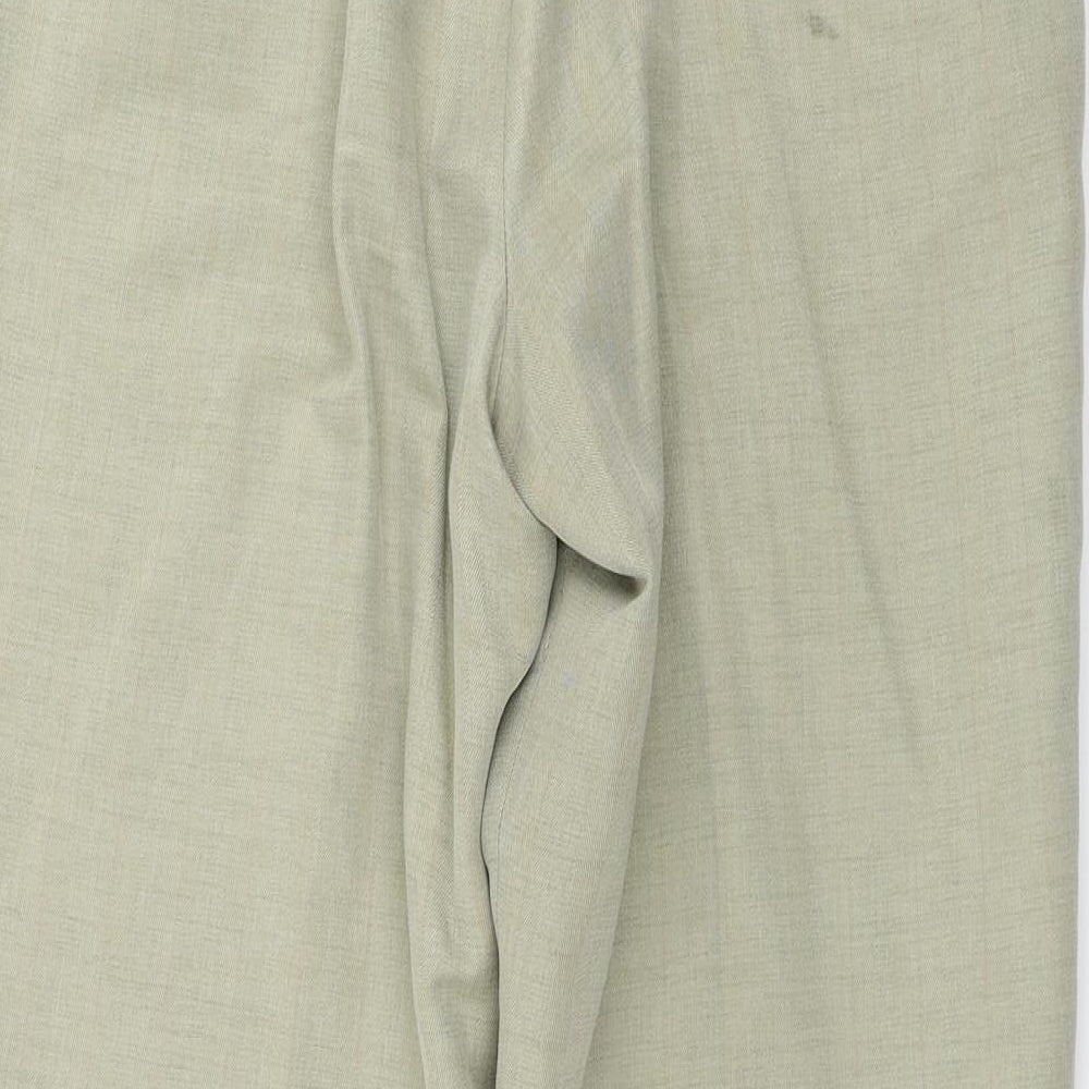 Womens UK Size 14 Marks and Spencer Regular Fit  Beige Trousers