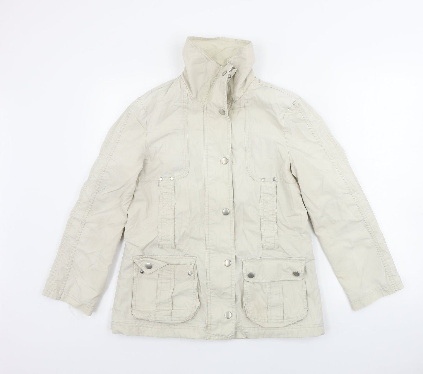 Womens UK Size 8 Marks and Spencer Beige Jacket