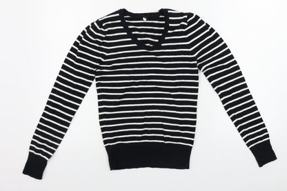 Womens UK Size 8 Atmosphere Black Pullover Jumper