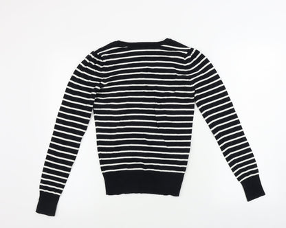 Womens UK Size 8 Atmosphere Black Pullover Jumper
