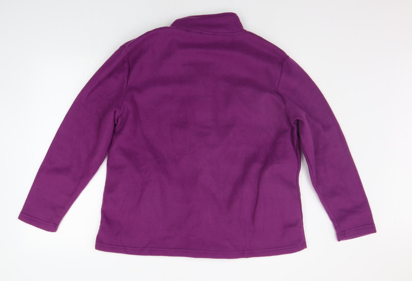 Womens UK Size L Anne De Lancay Purple Kimono Coat