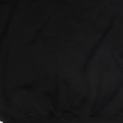 Womens UK Size L Preworn Black Pullover Jumper