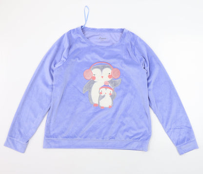 Nutmeg Womens Purple   Pullover Jumper Size 12  - PENGUIN