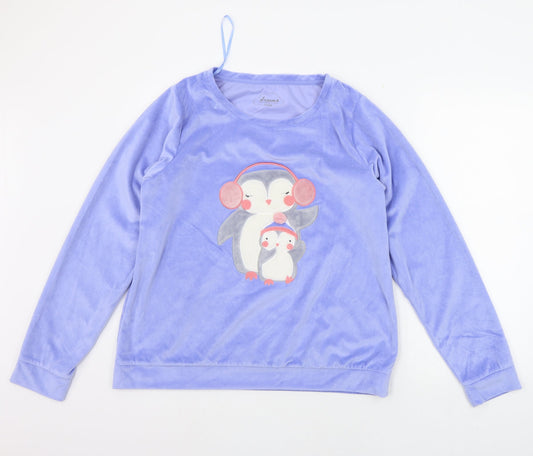 Nutmeg Womens Purple   Pullover Jumper Size 12  - PENGUIN