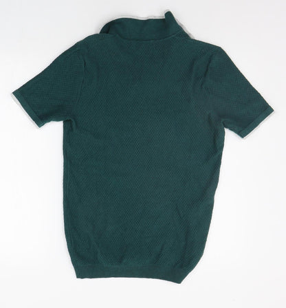 Matalan Mens Green    Polo Size M