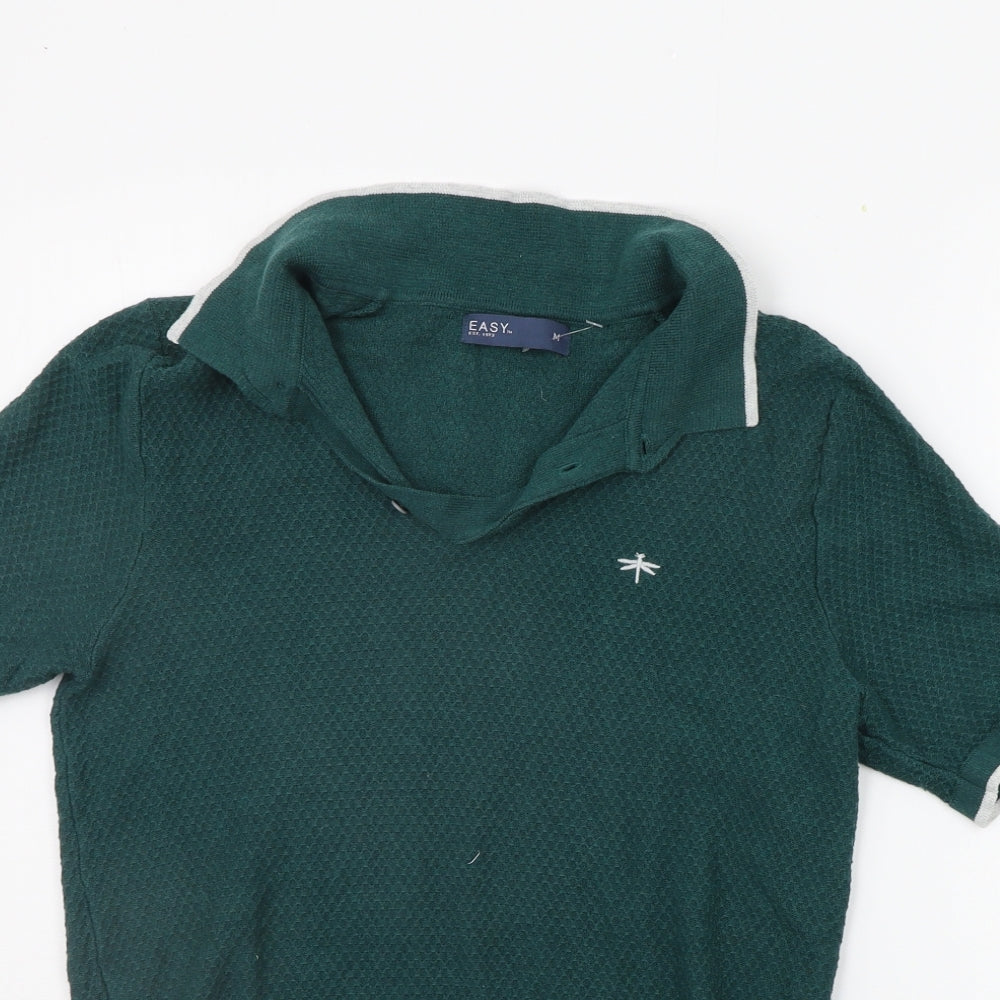 Matalan Mens Green    Polo Size M
