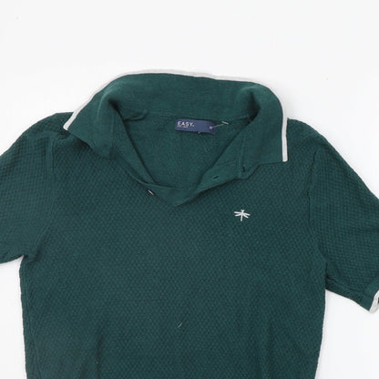 Matalan Mens Green    Polo Size M