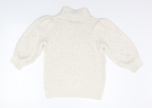 F&F Womens Beige   Pullover Jumper Size 8
