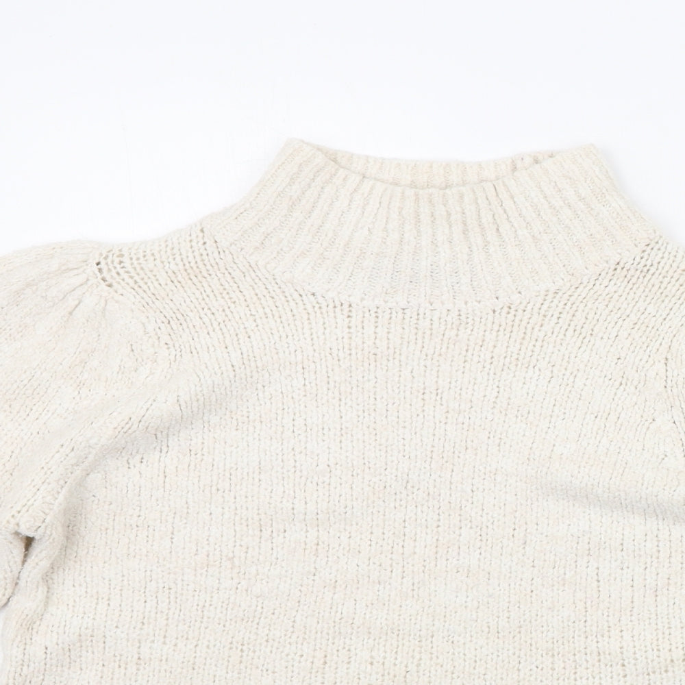 F&F Womens Beige   Pullover Jumper Size 8