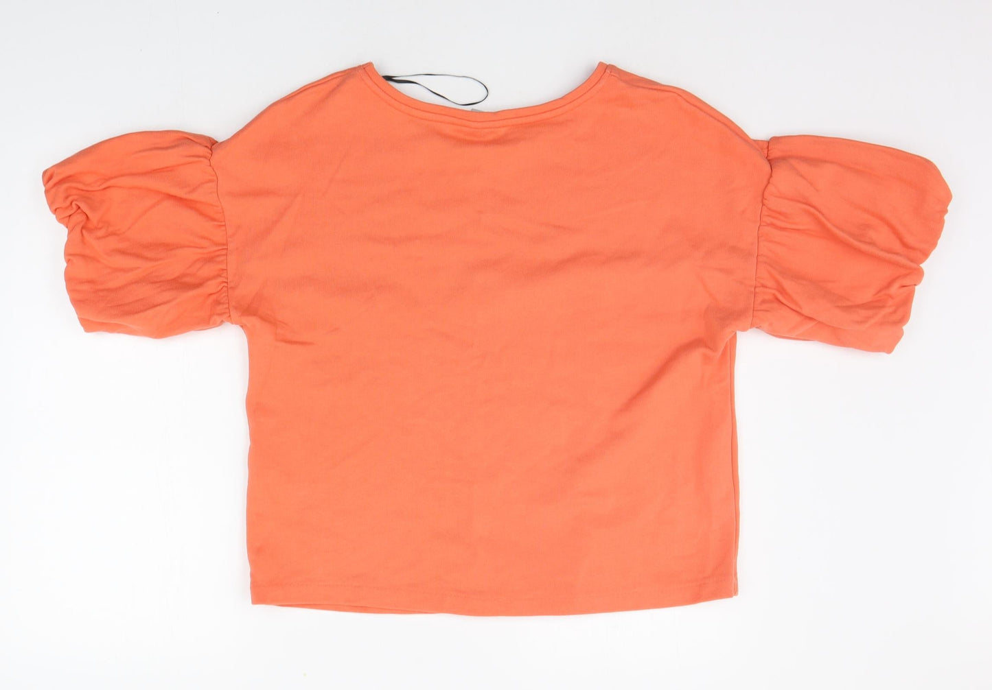 Womens UK Size M H&M Orange Pullover Jumper