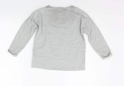 NEXT Boys Grey   Basic T-Shirt Size 7 Years  - Horse
